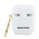 Hello Kitty Silicone 3D Kitty Head dėklas ausinėms AirPods 1/2, baltas