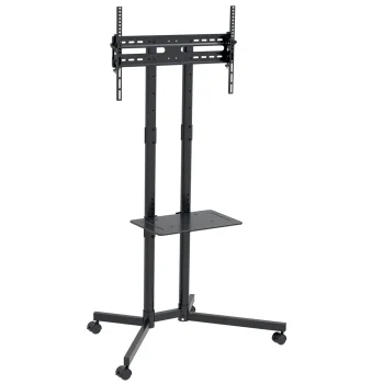 Mobilus TV stovas Maclean MC-951 su ratukais 32-70", VESA iki 600x400, iki 40kg, juodas