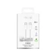 Pintas laidas Puro Fabrik 4 USB-C – USB-C 240W 1m, baltas