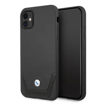 BMW Perforate odinis dėklas, skirtas iPhone 11 / XR, juodas