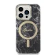 Dėklo ir įkroviklio rinkinys Guess Marble MagSafe, skirtas iPhone 14 Pro Max, juodas