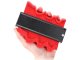 Contour Gauge Profile Tool for Shape Duplication 14.5 cm, Red