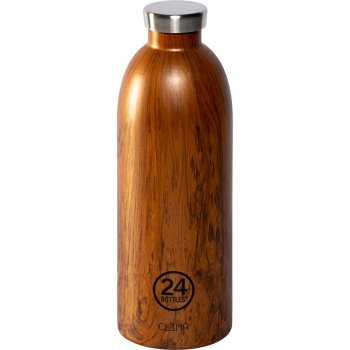Termo gertuvė 24Bottles Clima Bottle Sequoia Wood 850ml