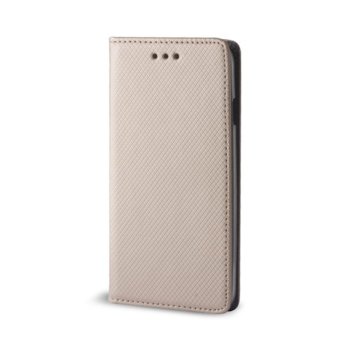 Xiaomi Redmi Note 9T Magnet TPU Book Case Cover, Gold