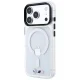 BMW M IML Glossy Metal Logo & Trims MagSafe dėklas iPhone 17 Pro / 18 Pro, skaidrus