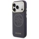 Guess Perforated 4G MagSafe dėklas iPhone 17 Pro Max, mėlynas