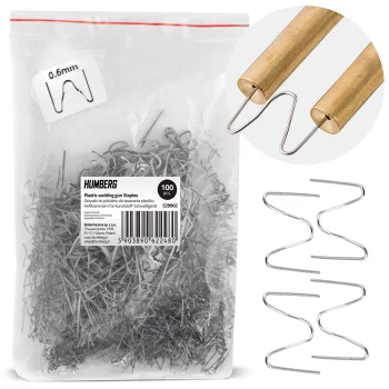 Humberg 529902 Plastic Welder Staples (100 pcs, Type B)