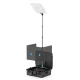Prezidentinis teleprompteris Desview TP300 su 19\" monitoriumi ir transportavimo dėklu
