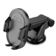 Tech-Protect V1 Automobilinis Telefono Laikiklis (Stiklui/Skydui) - Juodas