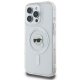 Karl Lagerfeld dėklas iPhone 16 Pro su MagSafe, White