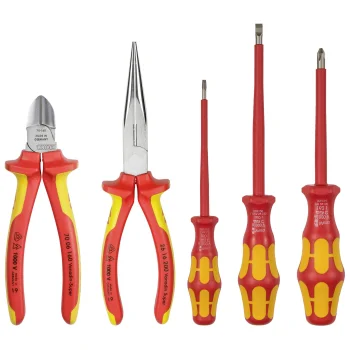 KNIPEX VDE įrankių rinkinys, 5 dalių (00 20 13)