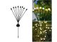 Garden Solar Lights Balls, 2 pcs, 10 LED, 70 cm