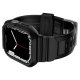 Spigen Rugged Armor Pro dėklas su dirželiu Apple Watch (44/45mm), juodas