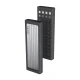 M.2 NVMe SSD išorinis dėklas Lexar LPAE06N 10Gbps USB-C, sidabrinis