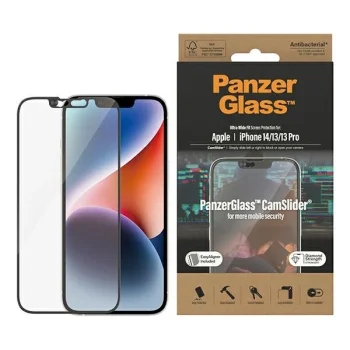 PanzerGlass Ultra-Wide Fit apsauginis stiklas su dangteliu iPhone 14/13/13 Pro