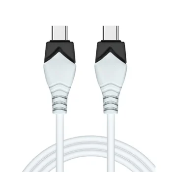 Extra Digital USB-C – USB-C laidas 1 m, baltas