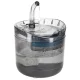Cat Water Fountain 1.8L, Automatic Pet Drinking Fountain with Filter and USB Pump