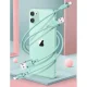 Joyroom USB-A į Lightning silikoninis laidas 2.4A 1.2m, baltas