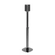 Grindinis garsiakalbio stovas Maclean MC-940 skirtas Sonos One ir One SL, 738-1182 mm, juodas