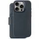 Decoded Leather Detachable Wallet MagSafe dėklas iPhone 16 Pro, mėlynas