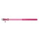 Waudog Classic Dog collar with QR code size M, Pink
