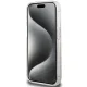 Guess IML GCube MagSafe dėklas, skirtas iPhone 15 Pro, rudas
