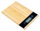 Bamboo Electronic Kitchen Scale with LCD Display, up to 5 kg