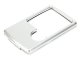 Pocket Magnifier with LED Light 3x 6x Silver