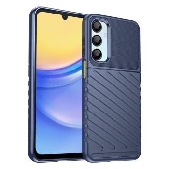 Thunder Case dėklas Samsung Galaxy A26 telefonui, mėlynas