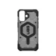 UAG Pathfinder Clear MagSafe dėklas iPhone 17 telefonui, juodas / pilkas