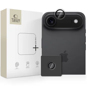 Tech-Protect Camring Fit+ kameros stiklas iPhone 17 Air, skaidrus