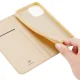Atverčiamas dėklas Dux Ducis Skin Pro, skirtas iPhone 13 mini, auksinis
