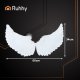 Ruhhy Angel Costume Set with Wings, Halo and Wand 26478, White