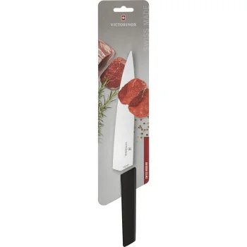 Pjaustymo peilis Victorinox Swiss Modern, 22 cm, juodas