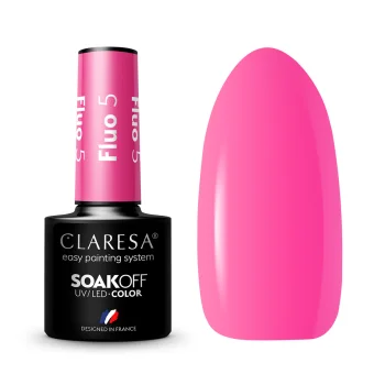 Claresa Fluo 5 Gel Nail Polish 5g