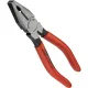 KNIPEX kombinuotos replės 160 mm, juodos / raudonos