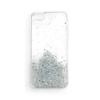 Dėklas Wozinsky Star Glitter skirtas Xiaomi Redmi K40 Pro / Poco F3, skaidrus