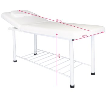 Activeshop 812 Basic Massage Table, White