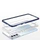 Dėklas Hybrid Armor Clear 3 in 1 telefonui Samsung Galaxy S22+ (S22 Plus), mėlynas