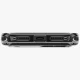 Dėklas Uniq LifePro Xtreme Magclick skirtas iPhone 18 Pro Max / 17 Pro Max, skaidriai juodas