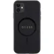 Guess dėklas iPhone 11 su MagSafe, juodas