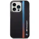 Apple iPhone 14 Pro Max 6.7\" BMW IML Tricolor Stripe Case Cover (BMHCP14X22HVGV), Black