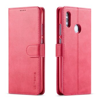 LC.IMEEKE atverčiamasis dėklas telefonui Huawei P Smart 2019 / Honor 10 Lite, rožinis