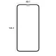 Etteri 9D apsauginis stiklas Apple iPhone 11 (6,1\")