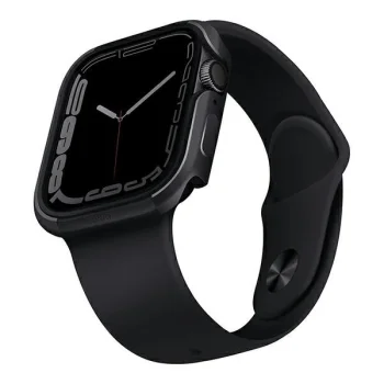 Apple Watch Series 4 / 5 / 6 / 7 / SE 40 / 41 mm Uniq Etui Valencia Case Cover, Graphite