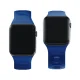 3mk silikoninis laikrodžio dirželis Apple Watch 38 / 40 / 41 mm, mėlynas