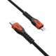 UAG Rugged USB-C į Lightning laidas, 30W, 1.5 m, oranžinis