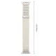 Tech-Protect NylonLoop dirželis Apple Watch 40 / 41 / 42 mm, smėlio spalvos