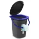 GreenBlue GB320BB nešiojamasis tualetas, 19 l, juodas/tamsiai mėlynas
