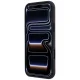 Mercedes Leather Semi Wrap Iconic Line MagSafe dėklas telefonui iPhone 18 Pro / 17 Pro, bordo